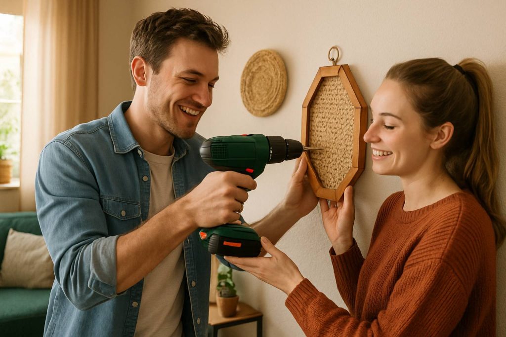 Comment une simple perceuse peut sauver votre déco diy (et votre couple)